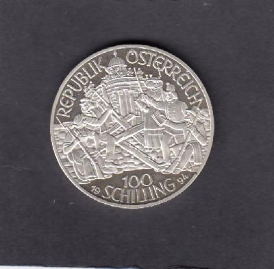 Beschrijving: 100 Schillings  REVOLUTION 1848